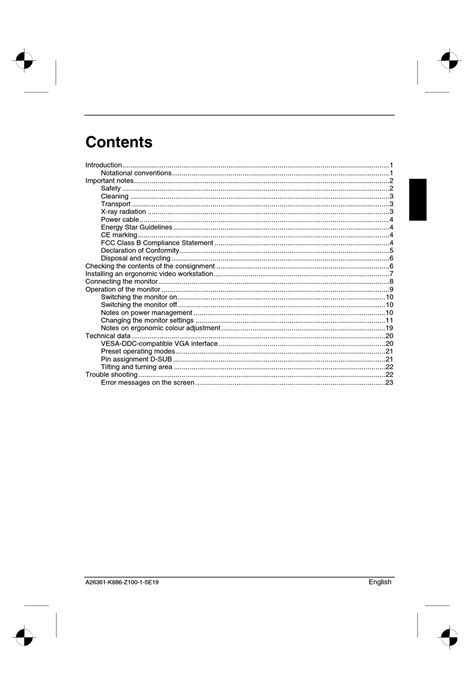Fujitsu Siemens Computers 21P4 Manual pdf manual